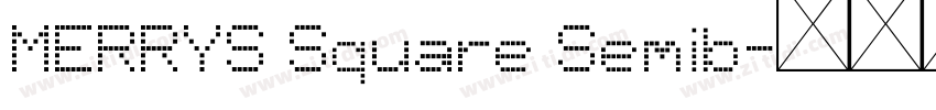 MERRYS Square Semib字体转换